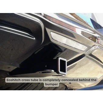 Ford Mustang Mach E — 2021 - 2026 — Stainless Steel EcoHitch® Trailer Hitch