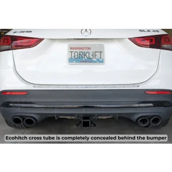 Mercedes Benz AMG GLA 35 — 2021 - 2024 — Stainless Steel EcoHitch® Trailer Hitch