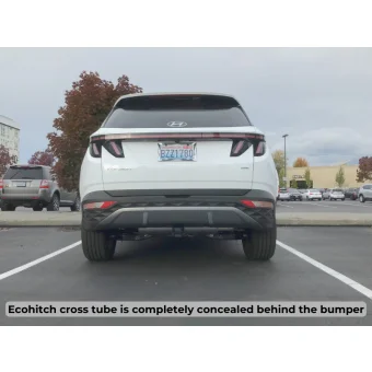 Hyundai Tucson — 2022 - 2026 — Stainless Steel EcoHitch® Trailer Hitch