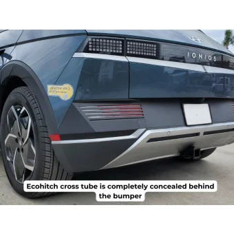 Hyundai Ioniq 5 — 2022 - 2024 — Stainless Steel EcoHitch® Trailer Hitch