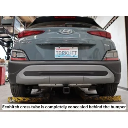 Hyundai Kona — 2018 - 2023 — Stainless Steel EcoHitch® Trailer Hitch