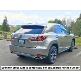 Lexus RX350 — 2020 - 2022 — Stainless Steel EcoHitch® Trailer Hitch