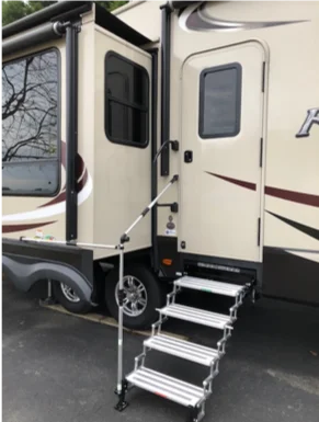 Ditch your old trailer steps and upgrade today!