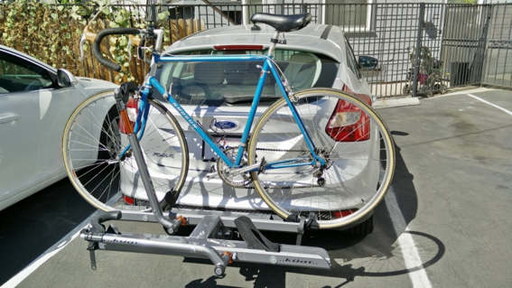 EcoHitch and Kuat Sherpa bike rack: a winning combination for the 2014 Ford Focus Electric