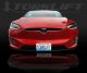 The Law: Tesla Model X front license plate holder
