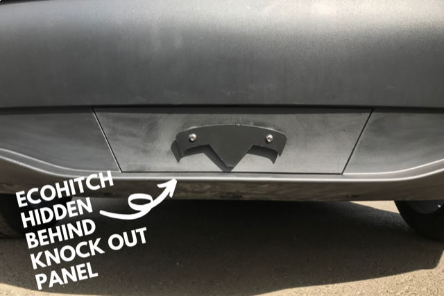 tesla model y trailer hitch cover