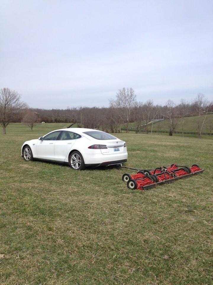 Who Needs a Tesla Lawn Mower?