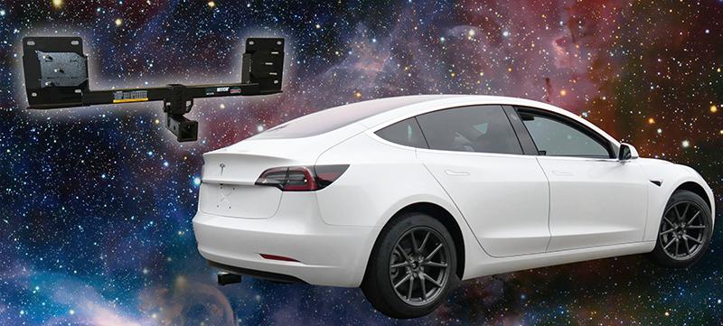 The Tesla Model 3 EcoHitch and Accessories are here to blast off!