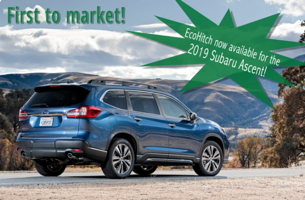 The 2019 Subaru Ascent EcoHitch is here – the perfect complement to your new dream ride!